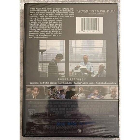 Spotlight (DVD, Widescreen) Mark Ruffalo, Michael Keaton NEW - Picture 2 of 2
